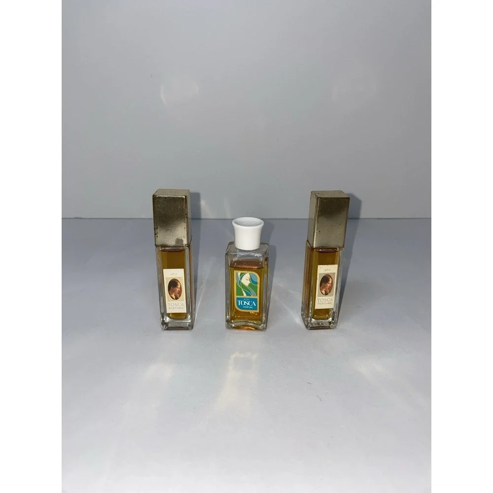 3 Vintage Tosca 4711 Parfum Perfume Colonia .25oz Each - 1 Not Complete - Picture 2 of 6